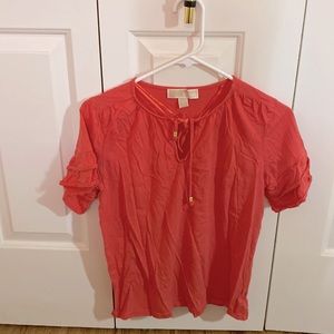 Cute MK pinky orange top tee size S